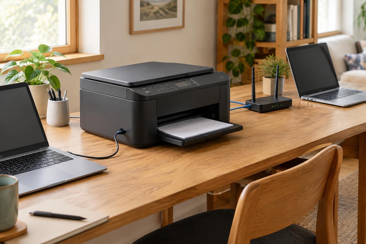 USB, Wi-Fi, or Ethernet: Choosing a Printer Connection for a Home or Shared Office