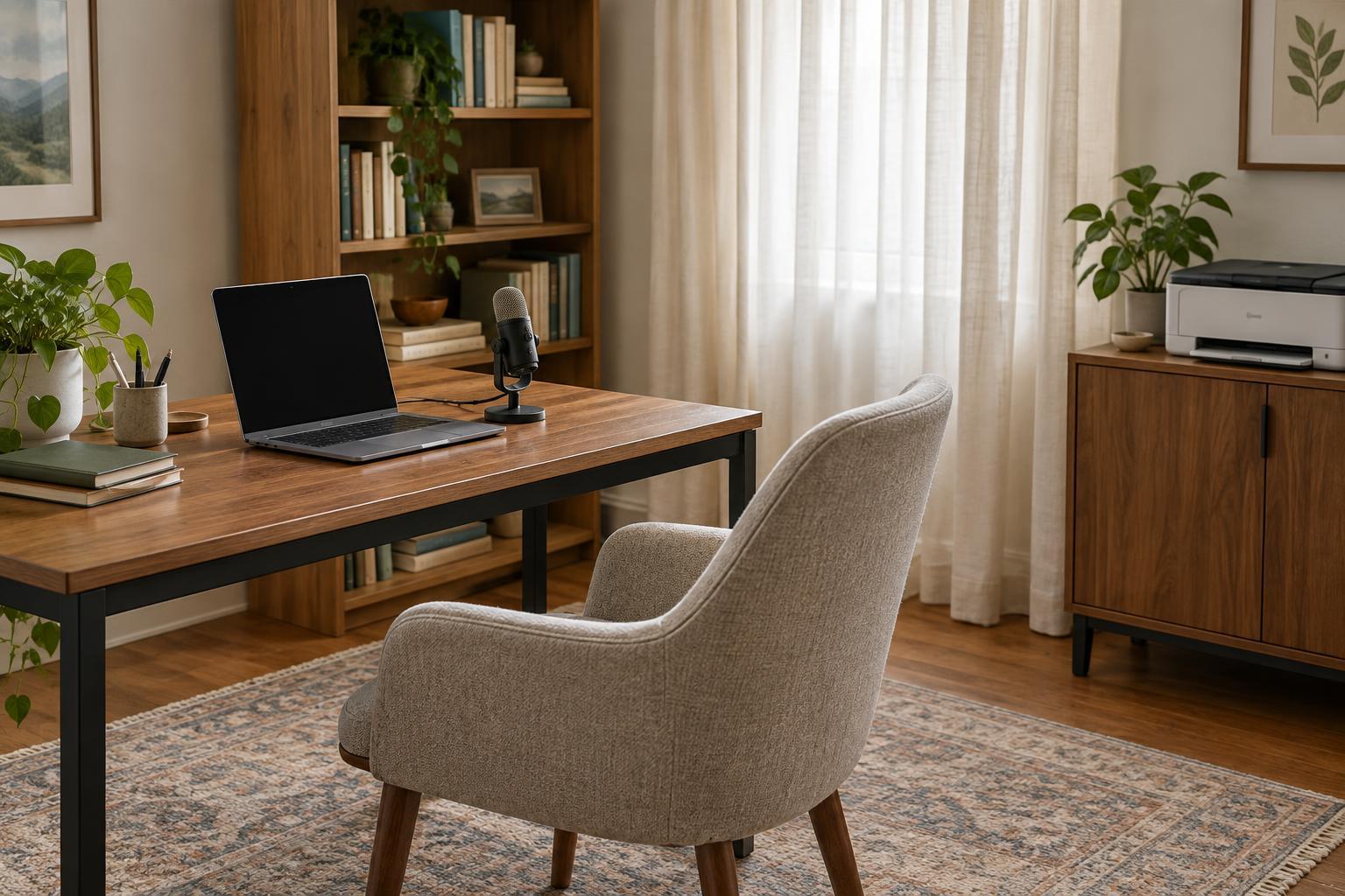 How to Make a Home Office Quieter for Calls and Focused Work