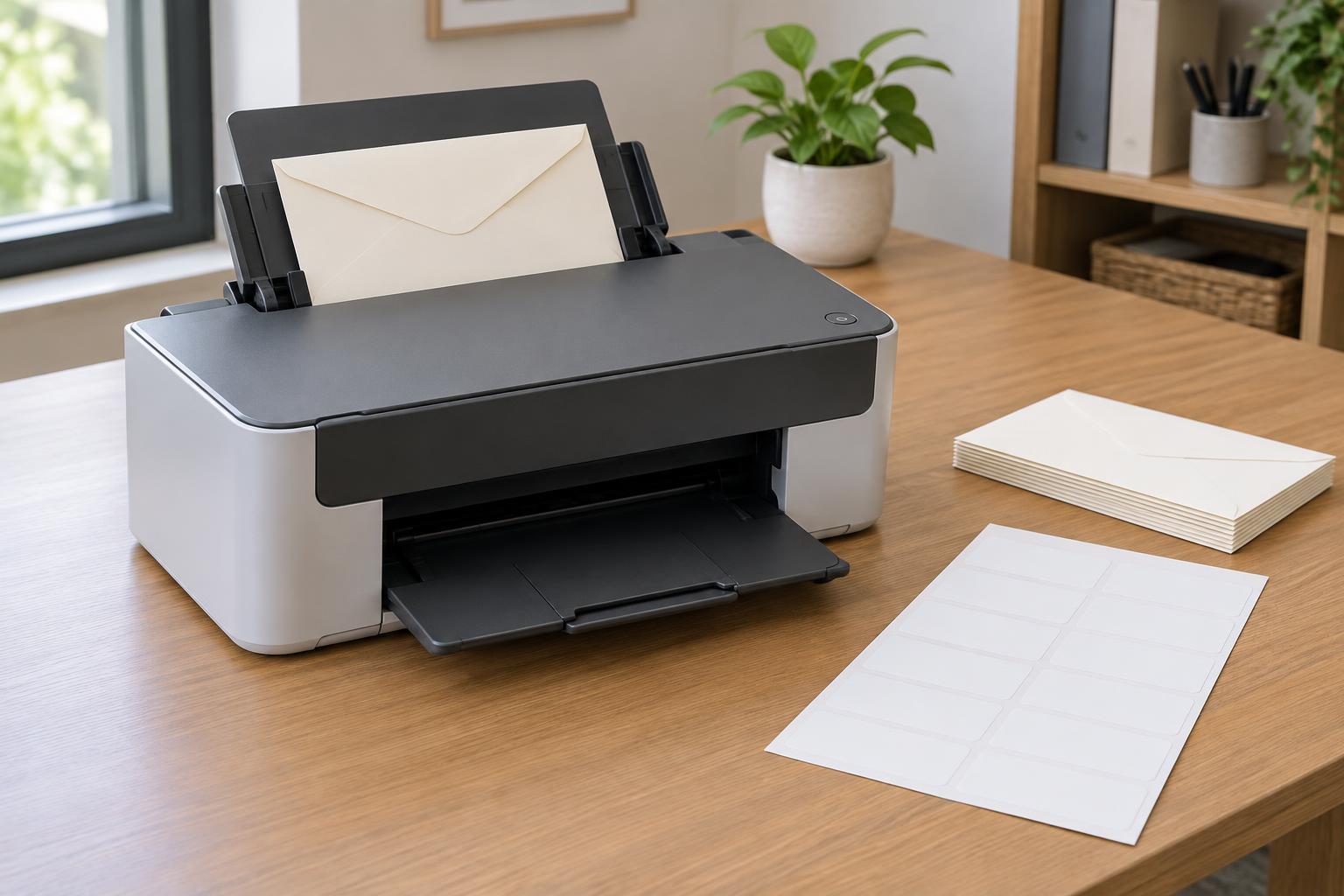 Printing Envelopes and Labels: Choosing Compatible Media and the Right Feed Path