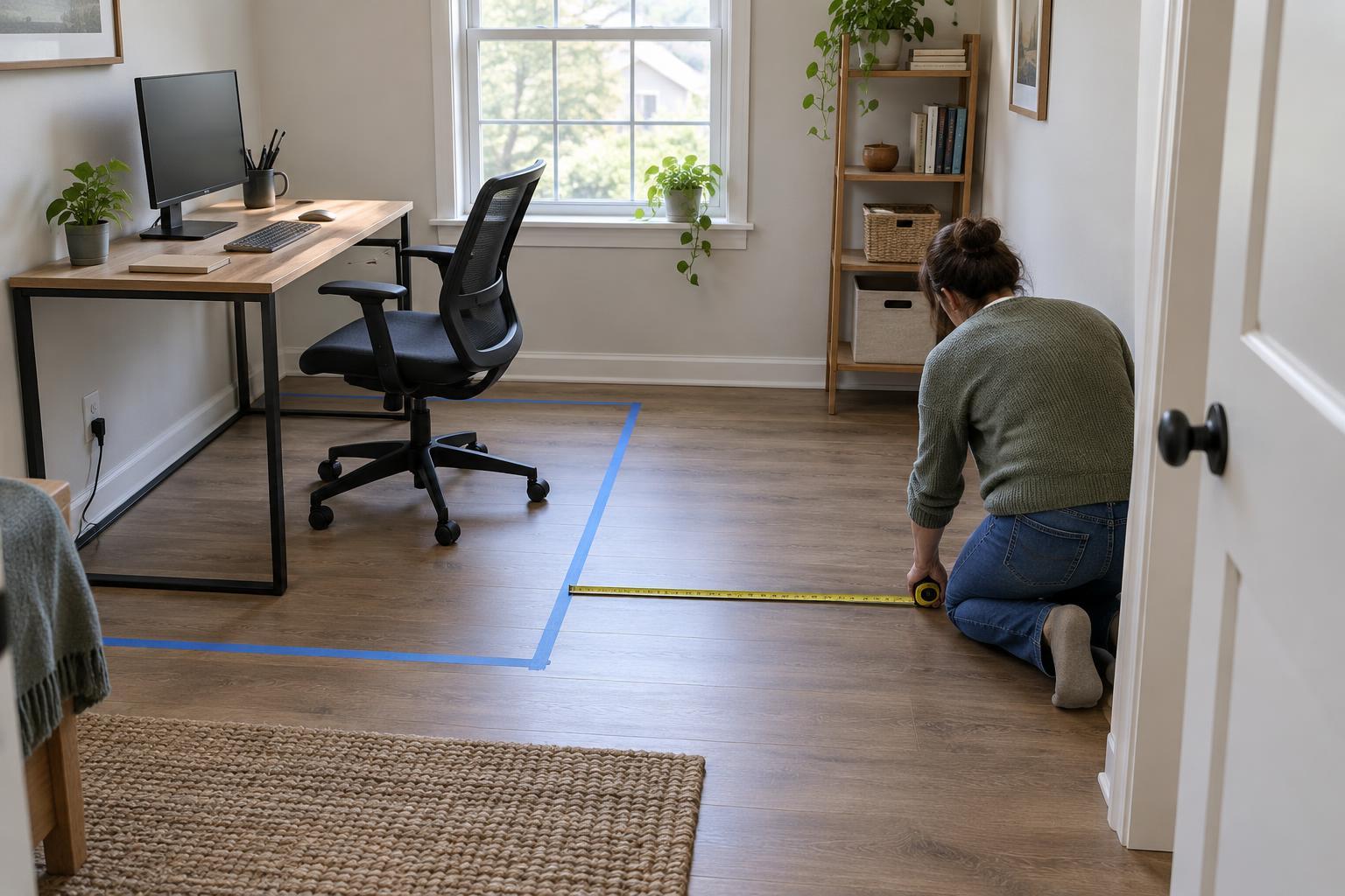 How to Measure a Room and Plan a Workable Home Office Layout