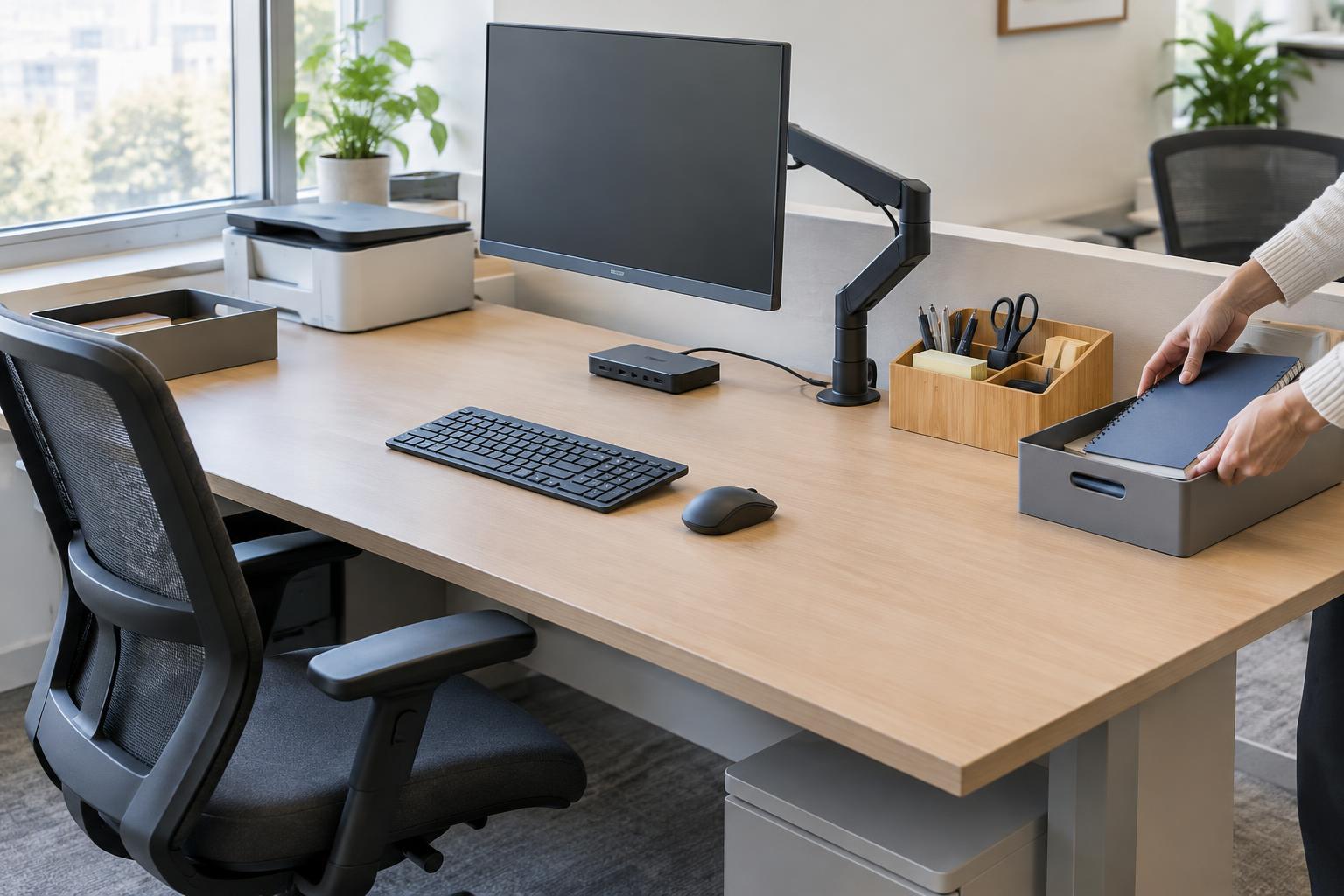 How to Set Up a Shared Desk That Each User Can Reset Quickly