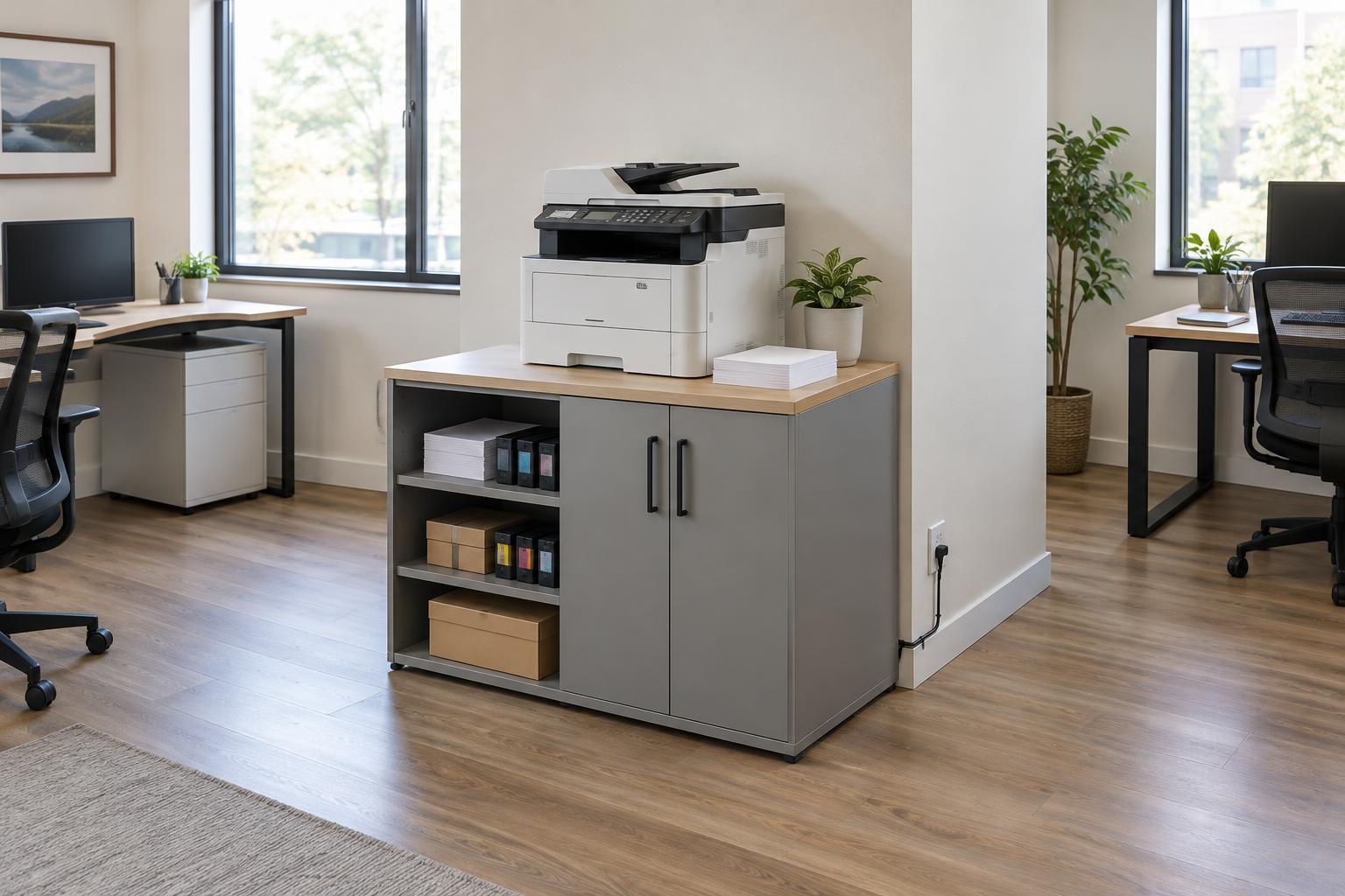 Where to Place a Shared Printer for Easy Use and Maintenance